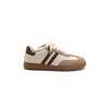 Maxdutti Ins Blogger British Fashion Vulcanized Shoes Casual Shoes Students Sports Flat Shoes Women's Leather Retro Training 6