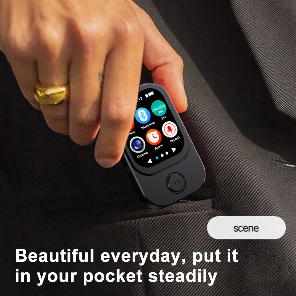 MP3/ MP4 Music Player, Supports Photo Taking & Video Recording, Bluetooth Connec