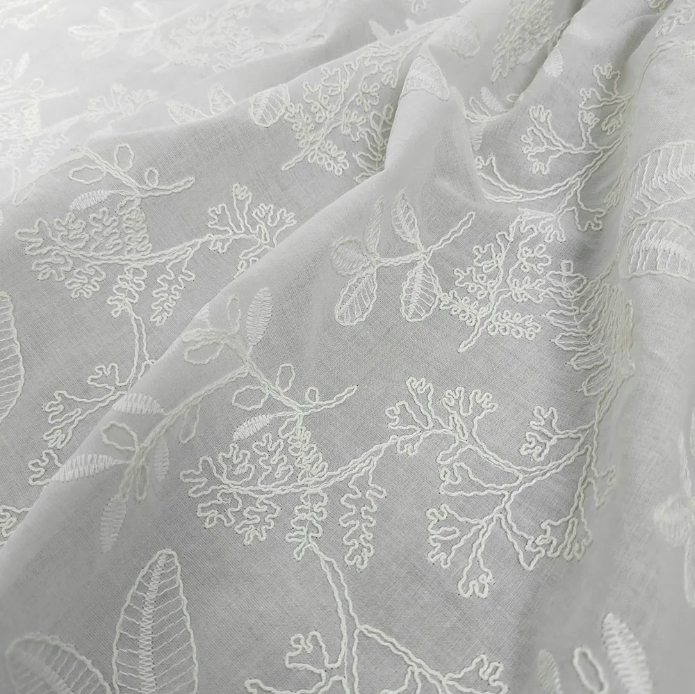 Patou quilting Botanical embroidery Best Gillet 25S-T0160-0210 white 36