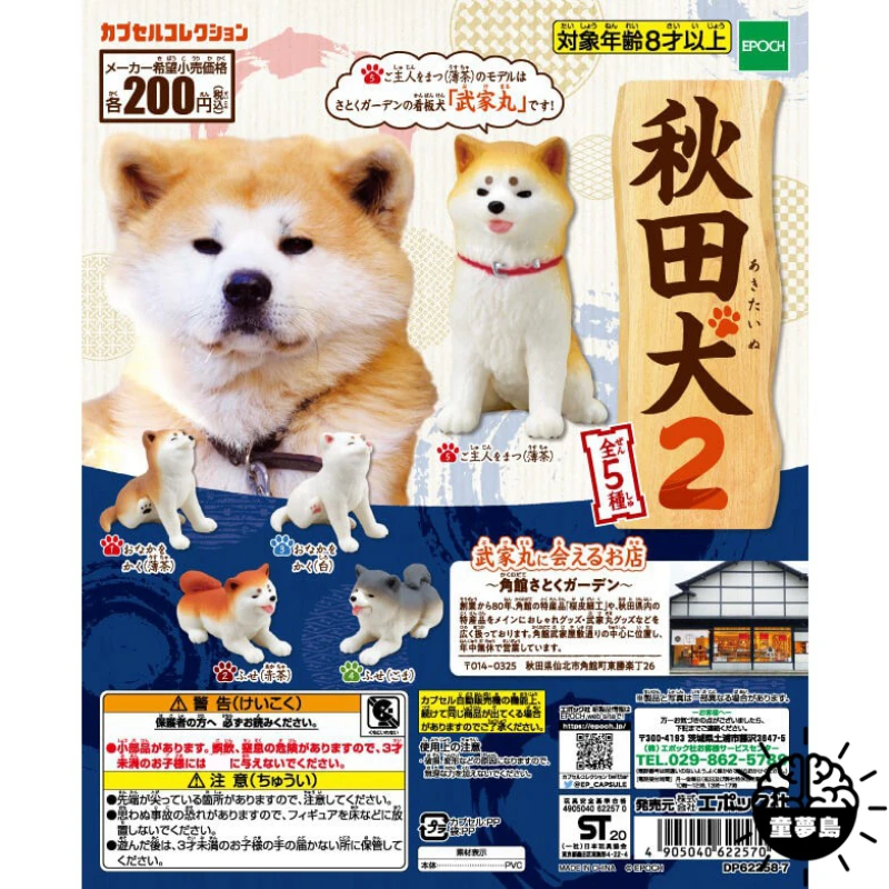 

TARLIN Kawaii Cute Gashapon Figure Anime Japanese Akita Shiba Inu Dog Miniature Items Figurine Capsule Toy Boys Girls Gift