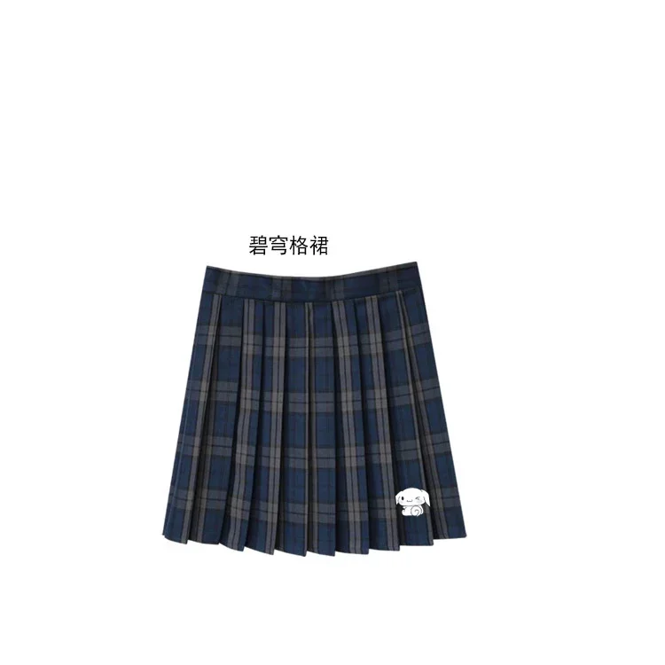 thumbnail image 1 of Sanrios niños adultos JK Falda plisada Anime My Melody Cinnamoroll Hello Kittys chica estilo universitario Falda corta uniforme de estudiante, 1 of 5