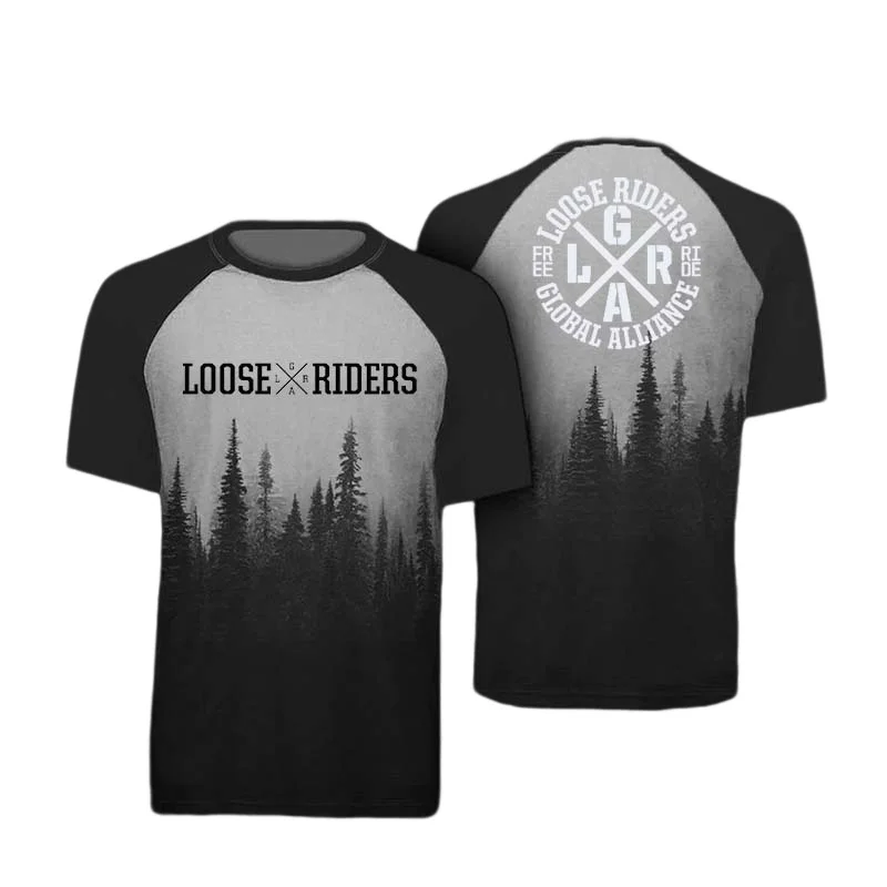 2023 Loose Rider Short Sleeve Jersey BMX MTB Mountain Bike Summer