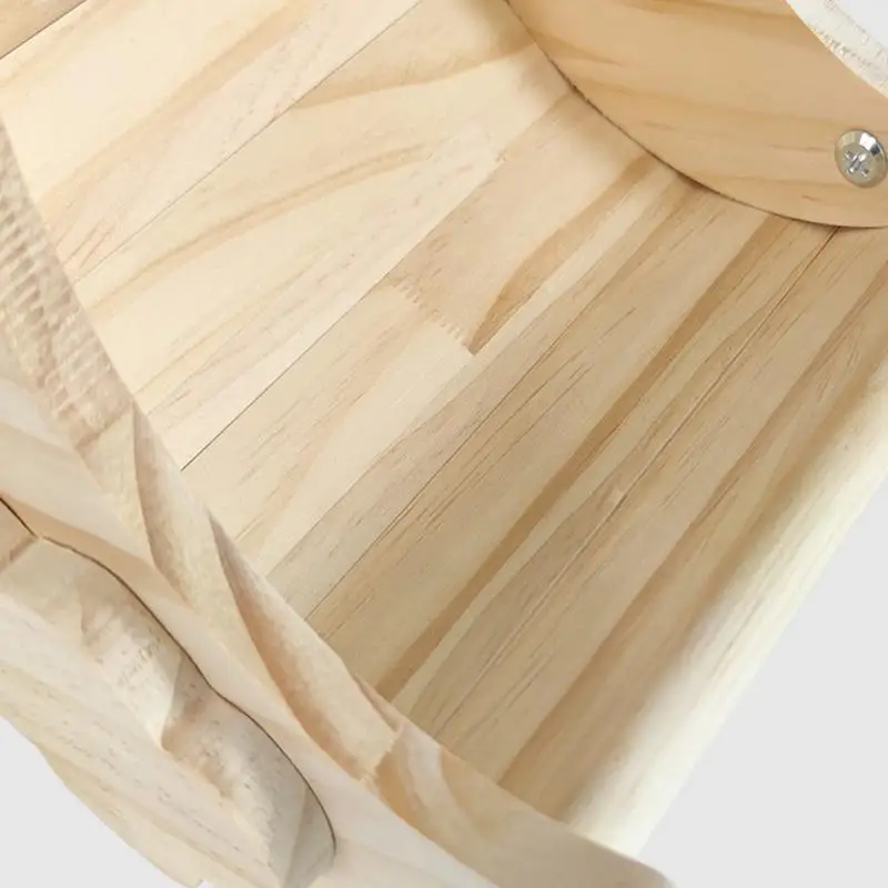 Wooden Chinchilla House Moon Shaped Chinchilla Habitat Hamster Habitat Rabbit Hut For Small Animals Hamsters Chinchillas Bunnies - Image 4