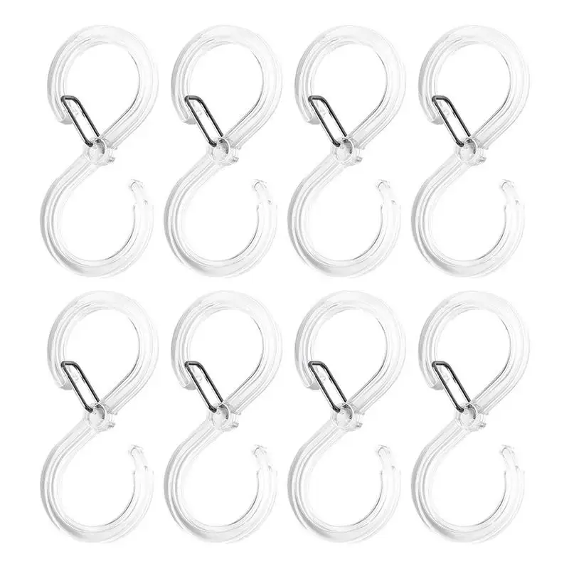 

S Shaped Hook For Mug Towel S Shape Hook Kitchen Bedroom Multi-function Railing S Hanger Hook Hooks For Bathroom Office Cloths