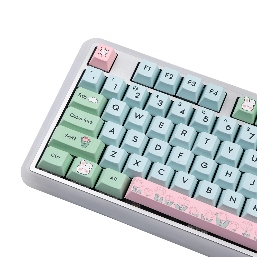 Epomaker aliceのアドベンチャーキーセット,147キー,チェリー 