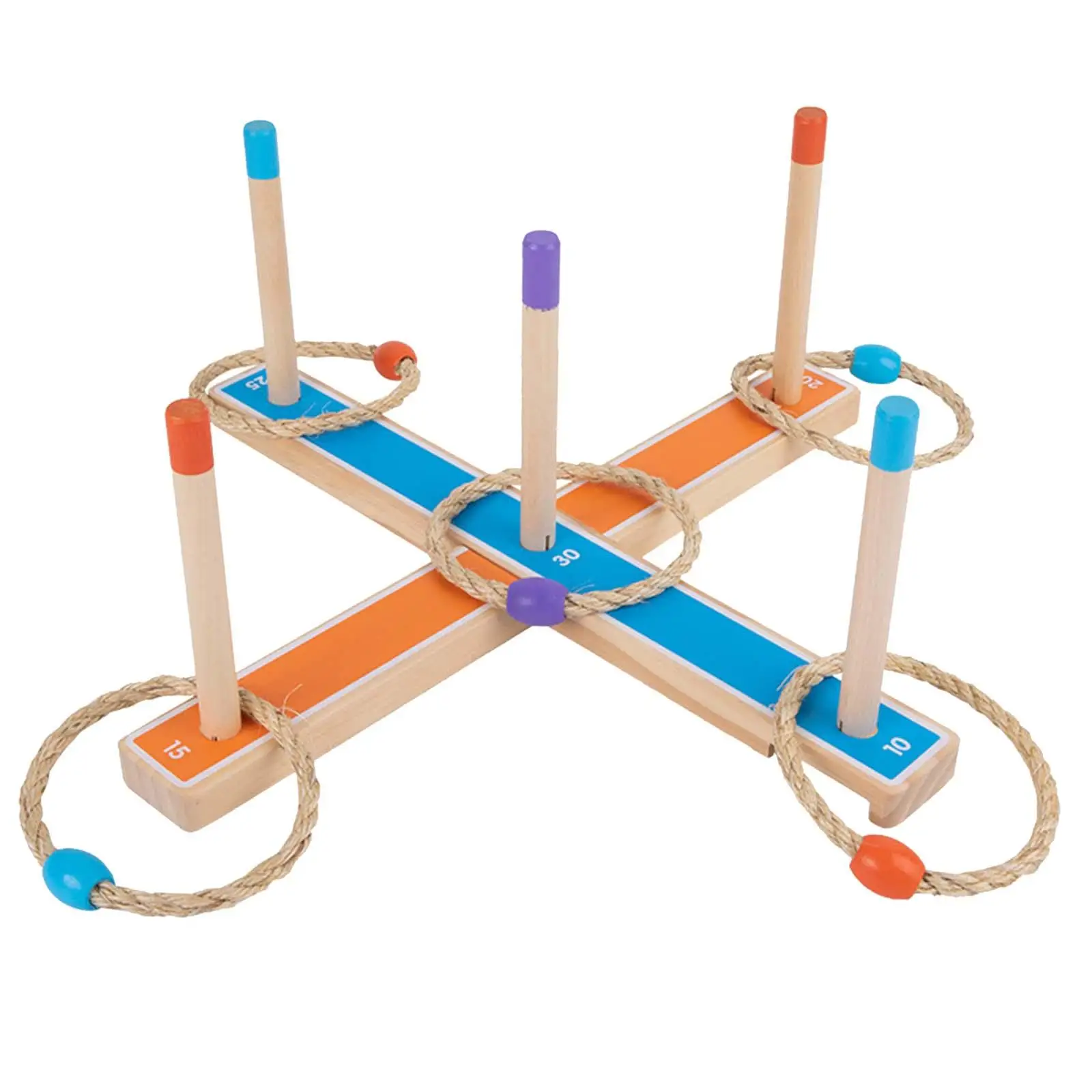 

Toss Game Playset Gift Education Toys Lawn Yard Game for Park Events Garden