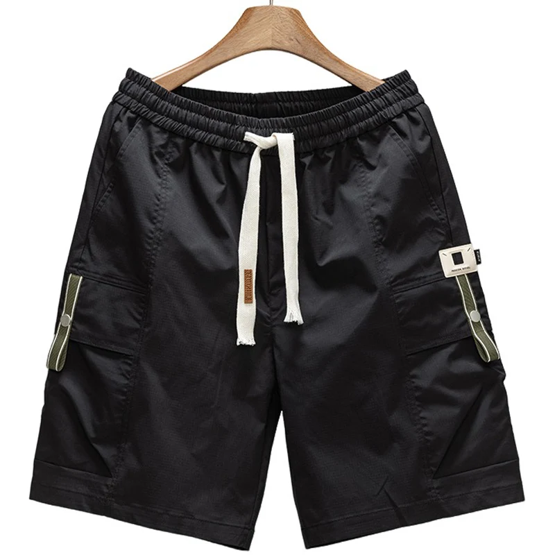 shorts men 4XL 5XL Summer new mens shorts thin Cargo pants splice casual trousers five points teenager Fitness sweatpants short