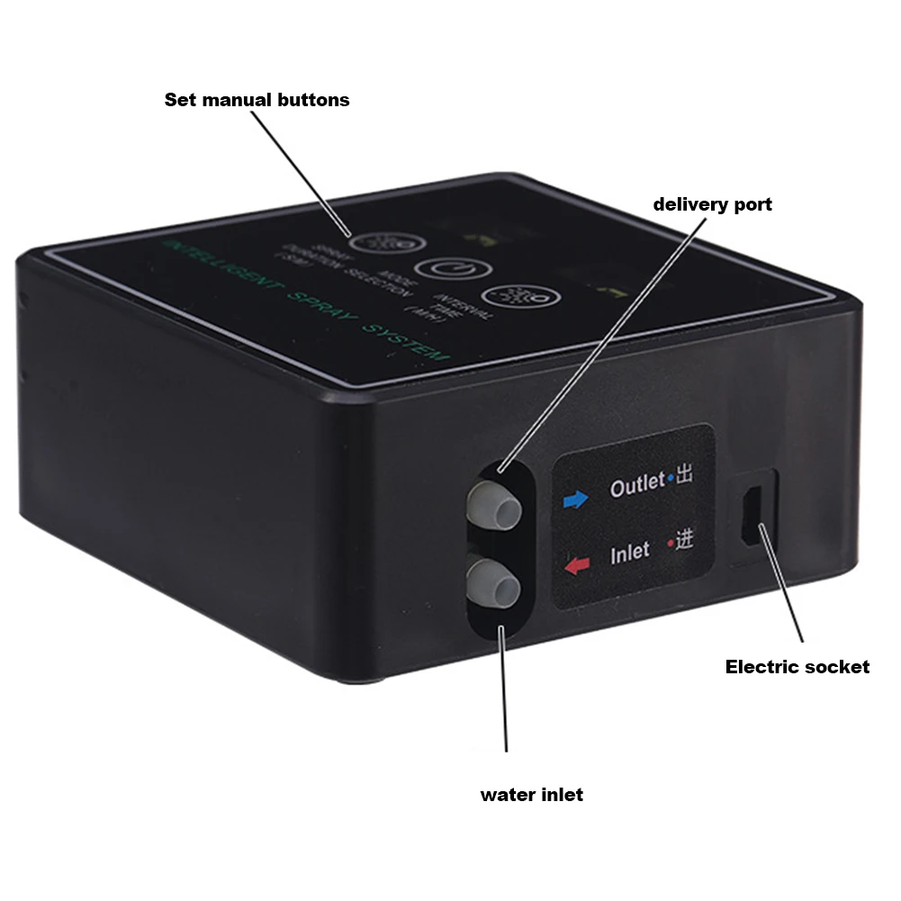 Description Picture 5 of itemReptile Humidifiers with Timer Automatic Reptile Mister Reptile Misting System for Terrariums Amphibian Lizard Snake Frog Plants