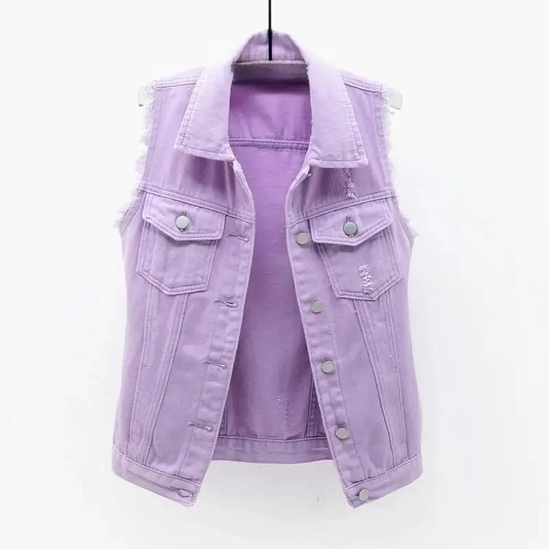 Violet purple vest
