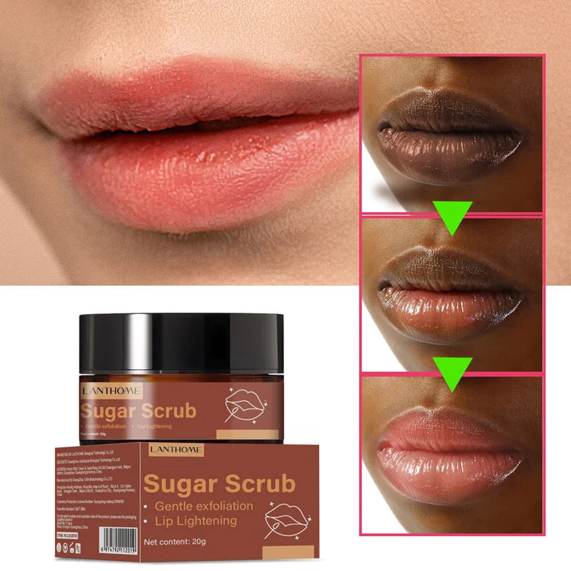 LipLighteningScrubBalmRemoveDullLipsMoisturizingReduce