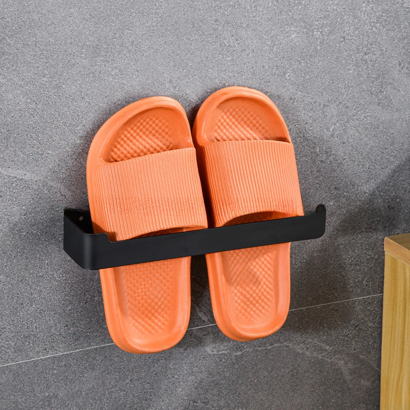 Stainless Steel Towel Holder, No Punch Towel Ring, Bathroom Towel Hanger Bathroom Towel Rack Single Bar, Bathroom Accessories