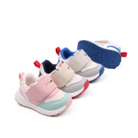 Kid Sneaker Spring and Autumn Style High Quality Rubber Sole Anti-slip Toddler Casual Prewalking Shoe 2024 New Baby Fashion BM08 2