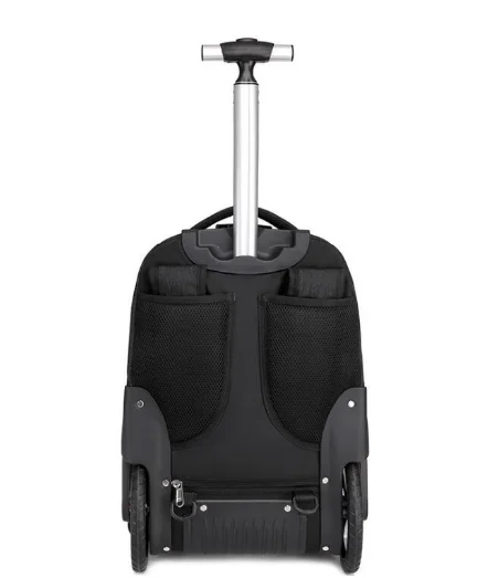 18 inch Rolling backpack school backpackwheels luggage for teenagers oxford travel trolley bag School wheeled backp
