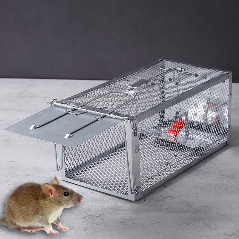 Description Picture 3 of itemMulti-Catch Rodent Mouse Trap Rat Trap Cage Pest Control All Mice And Rat Can Fit In Mice Rodent Catcher Rat Trap Cage