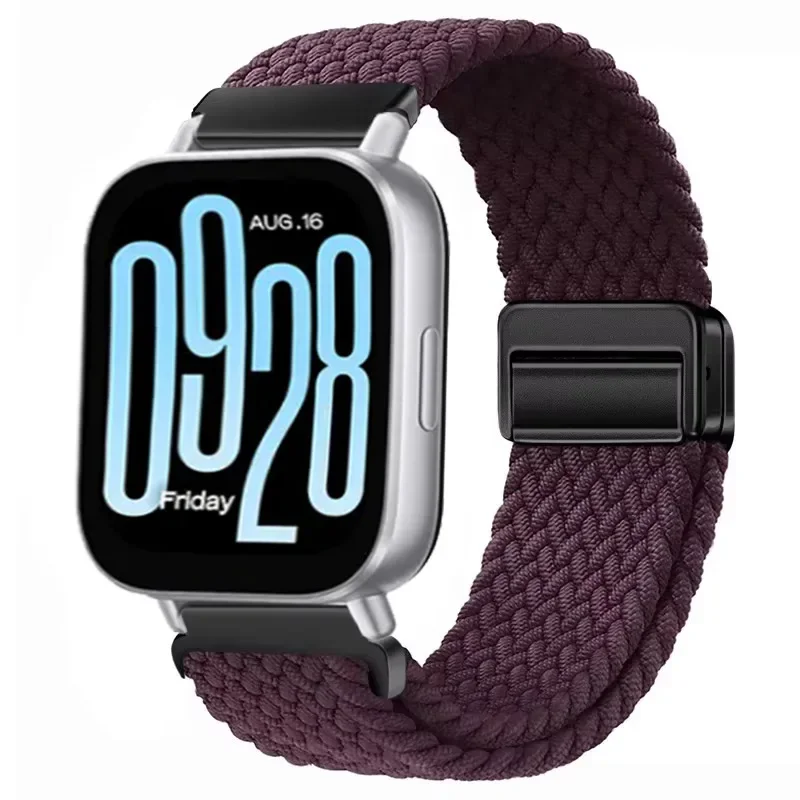 Nylon Loop Magnetic Braided Strap - Comfortable Wristband Bracelet