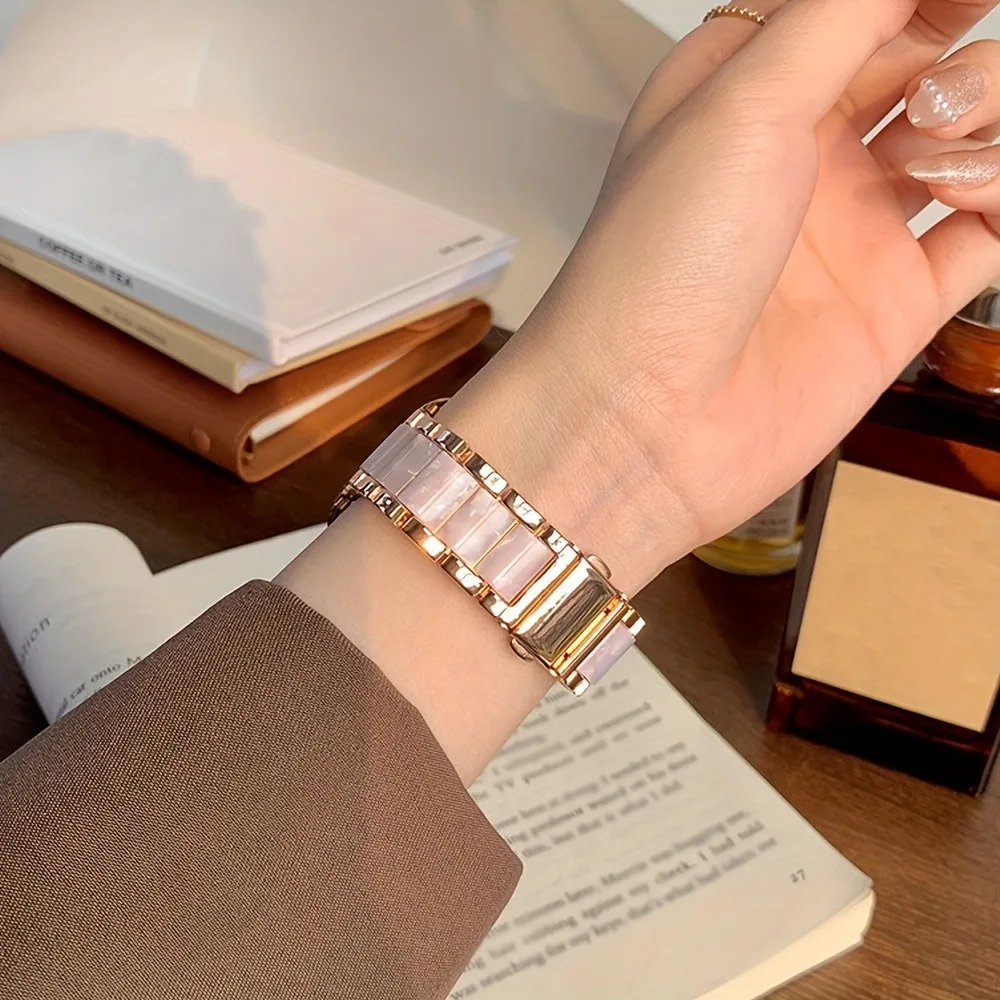 [Creative Resin] Smartwatch-Armband für Smartwatches mit Größen von 38-49mm, kompatibel mit iWatch S10-1 SE Ultra Serie – Detail 4