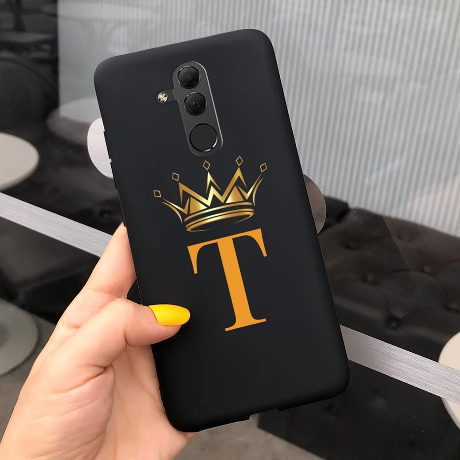 Luxury Couple Letters Soft Silicone Phone Case