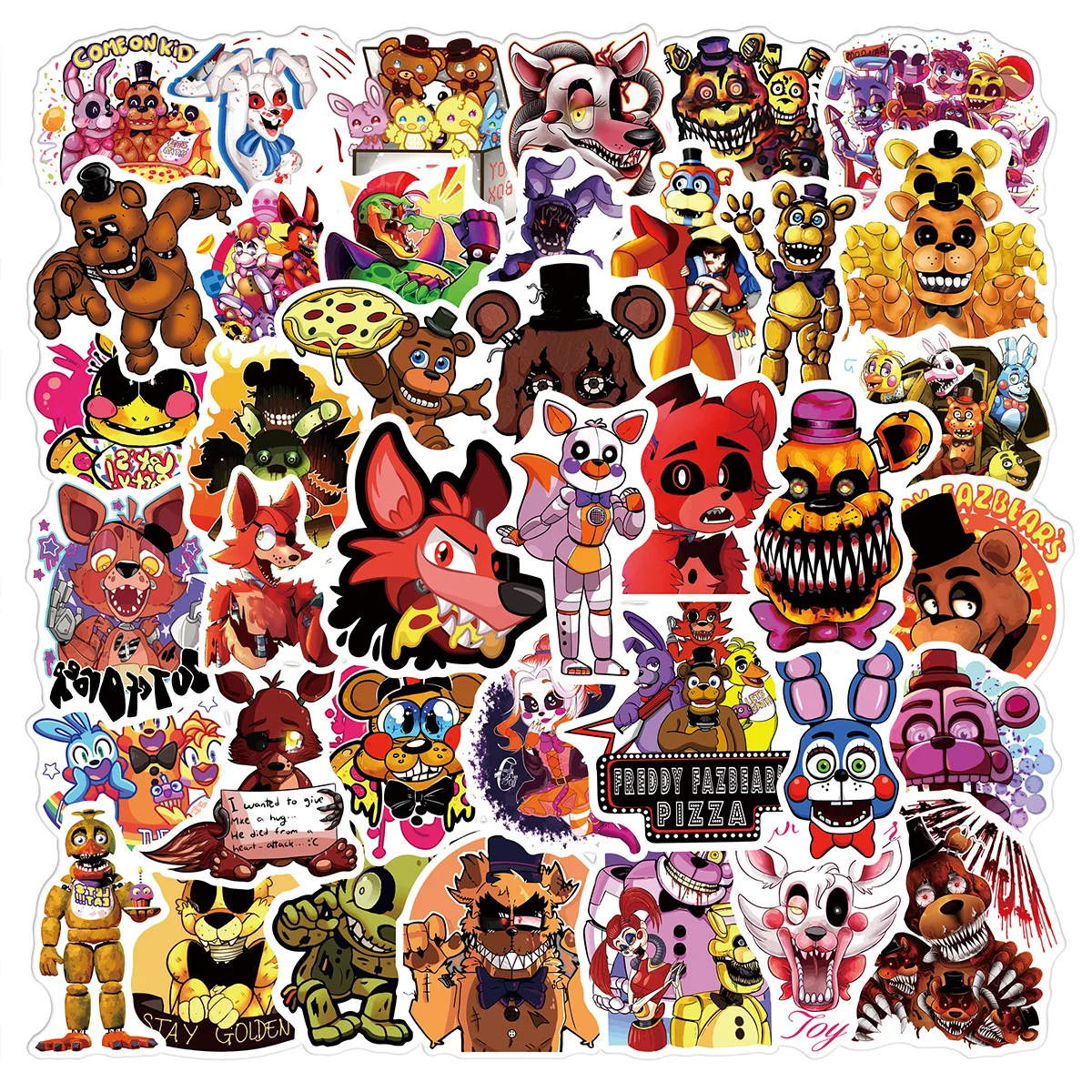 FNAF and Bonzi Buddy stickers — Weasyl