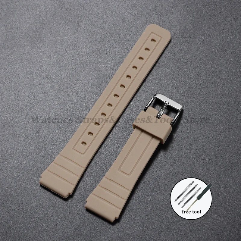 ตัวเลือกสินค้า ยางซิลิโคน 18 มม. สำหรับ Casio สายนาฬิกา SportBracelet