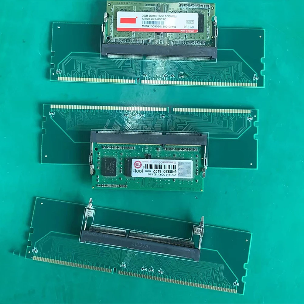 Laptop DDR3 DDR4 DDR5 Memory To Desktop Memory Adapter Card DDR3 DDR4 DDR5  SO-DIMM To Desktop PC DIMM Converter Card Adapter - AliExpress