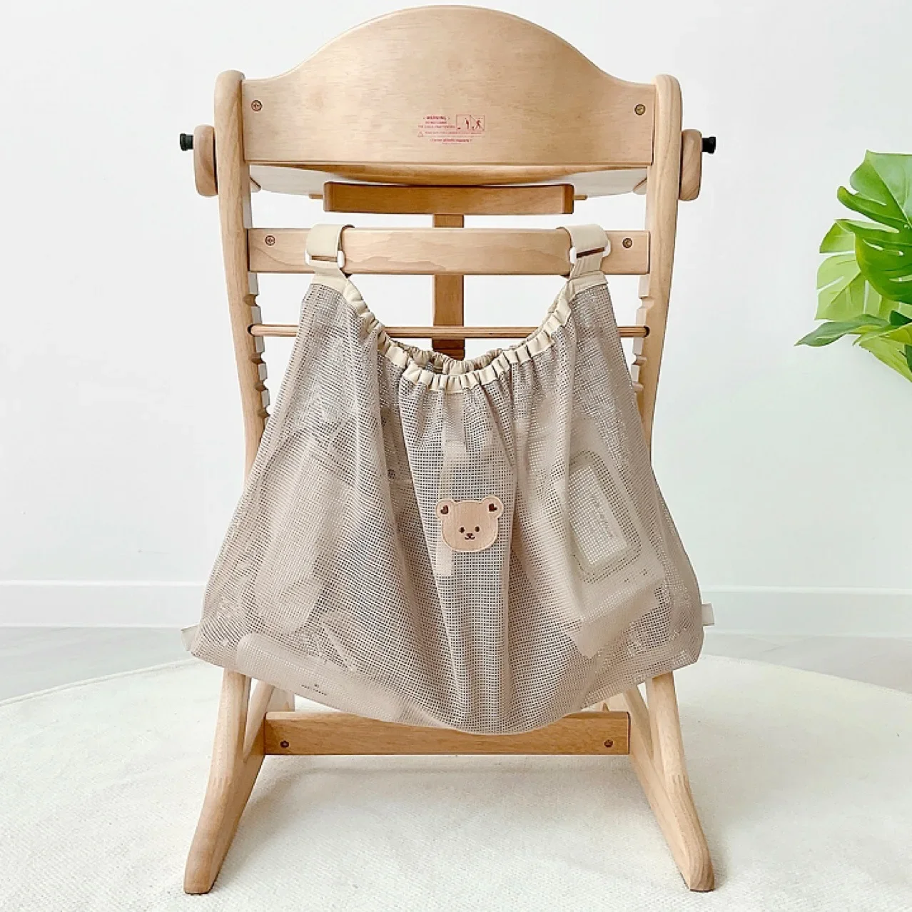 Description Picture 4 of itemReusable Stroller Hanging Bag Summer Mesh Stroller Bag Nappy Organizer Baby Items Diapers Pouch Large Capacity Cart Accessories