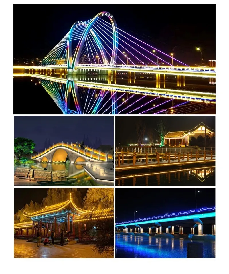 220V LED Neon Strip Light EU Plug SMD2835 120Leds/m Strip Flexible High Brightness Outdoor Neon Sign Waterproof Soft Lamp Belt