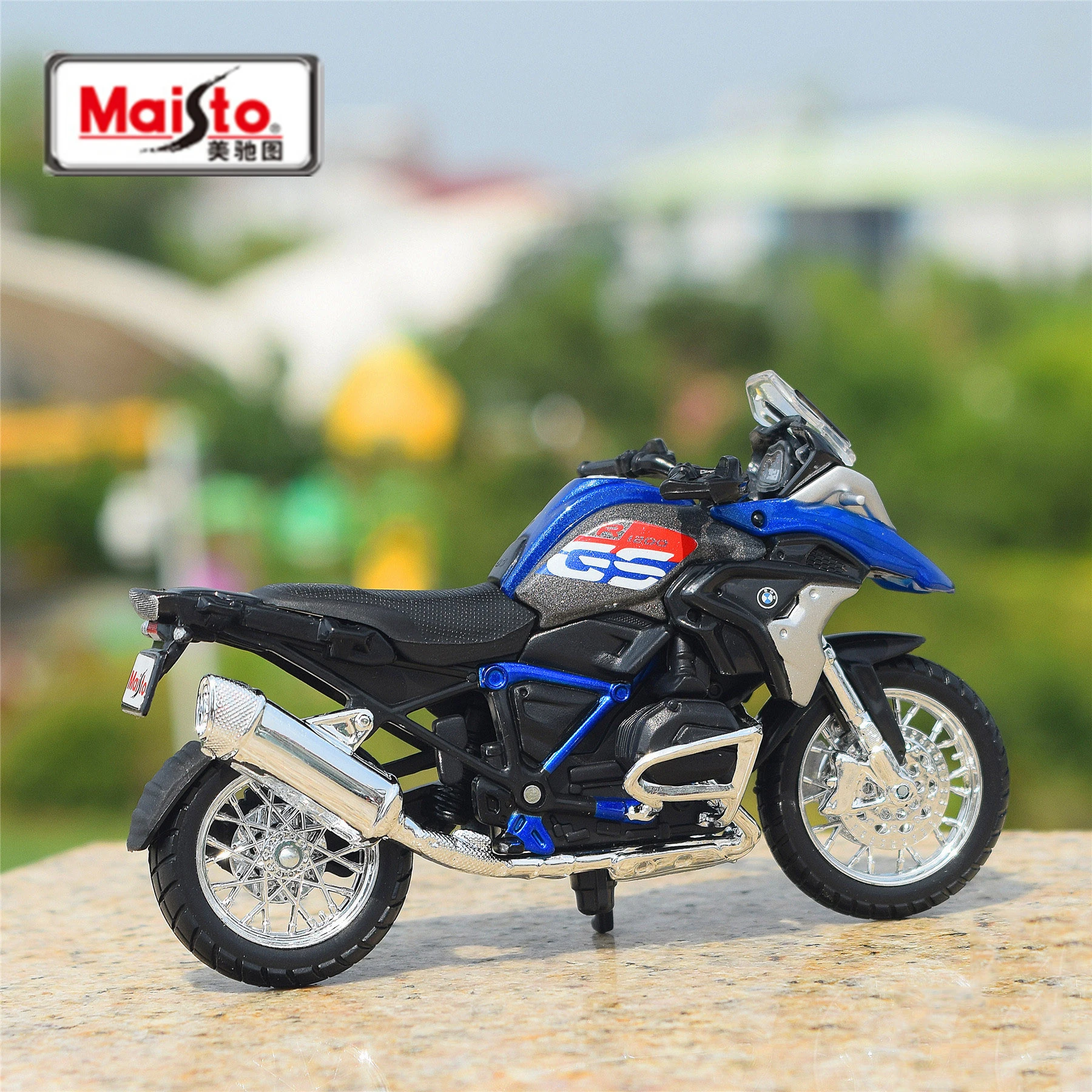

Модель спортивного мотоцикла Maisto 1:18 2017 BMW R1200 GS из сплава имитация отлитых металлических уличных мотоциклов Модель Детская игрушка подарок