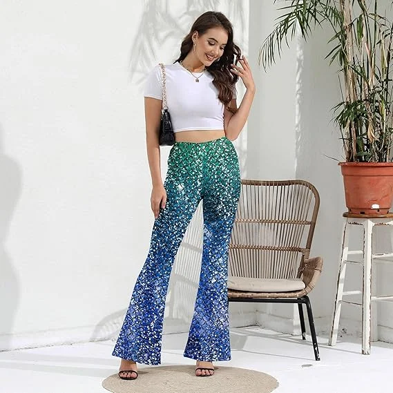 Colourful Rebel STEFFIE FLARE PANTS - Broek - pink/donkerroze