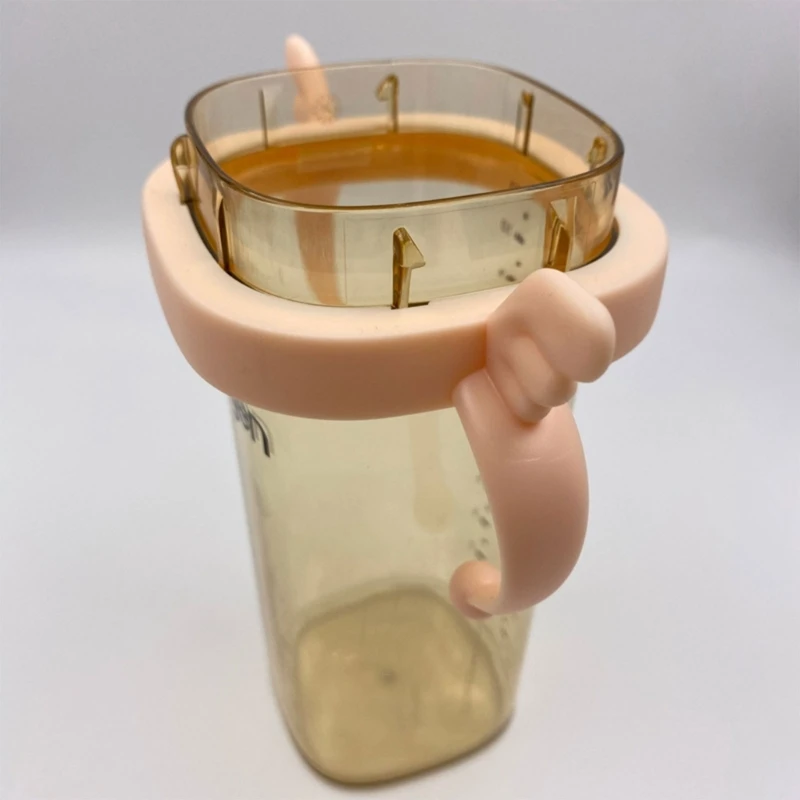 New BPA Free Classic Baby Bottle Handle Soft Compatible Plastic Milk Feeding Bottle Grip Handle for Hegen Accessories
