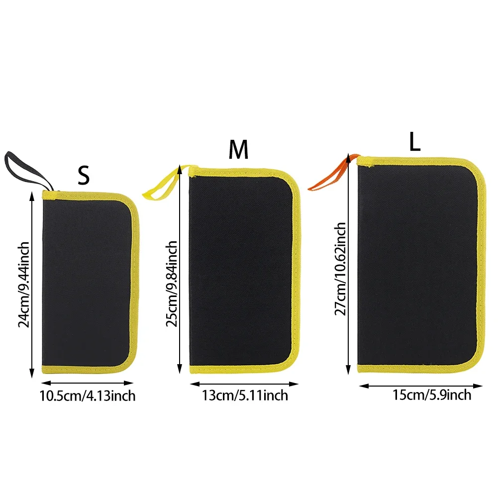 다기능 옥스포드 캔버스 수리 도구 가방 하드웨어 나사 손톱 주최자 납땜 인두 파우치 케이스 휴대용 여행 도구 가방