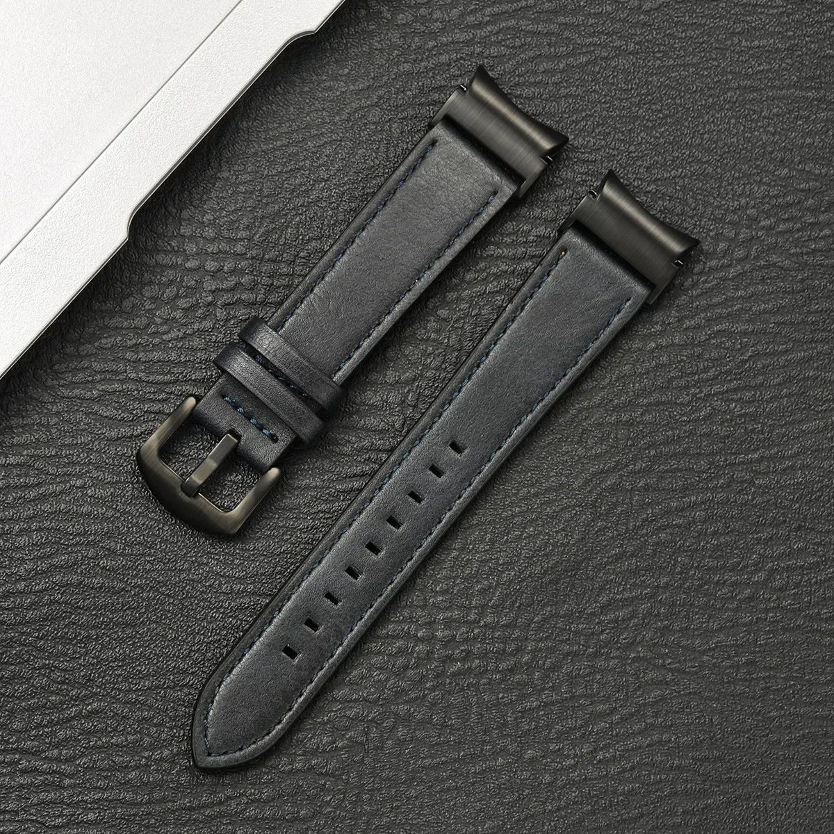 Lederarmband für Samsung Galaxy Watch 7 6 5 40/44mm 6 Classic 43/47mm Band Ohne Lücken Armband Correa für Galaxy Watch 5 Pro Armband – Detail 15