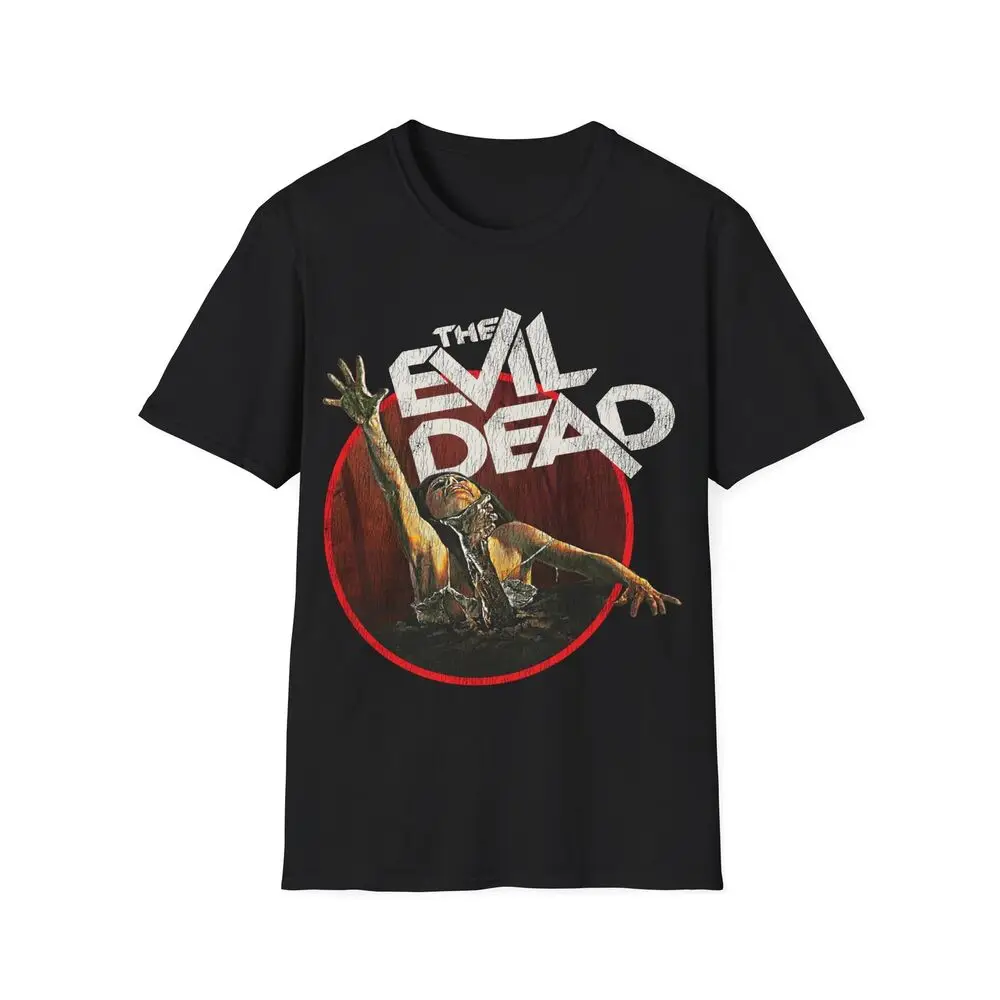 Evil Dead Worn Out Unisex Softstyle T-Shirt Adult Regular Fit O-Necked T-shirt Classic T-Shirt Men's clothing