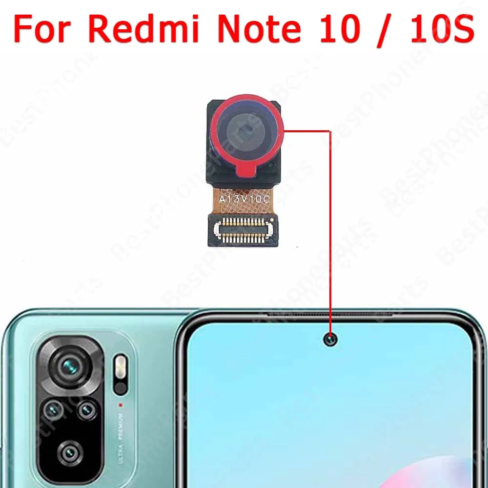 Front Camera For Xiaomi Redmi Note 7 8 8T 9 9S 9T 10 11 Pro 10S 5 5A 6 Selfie Camera Module Frontal Small Spare Parts