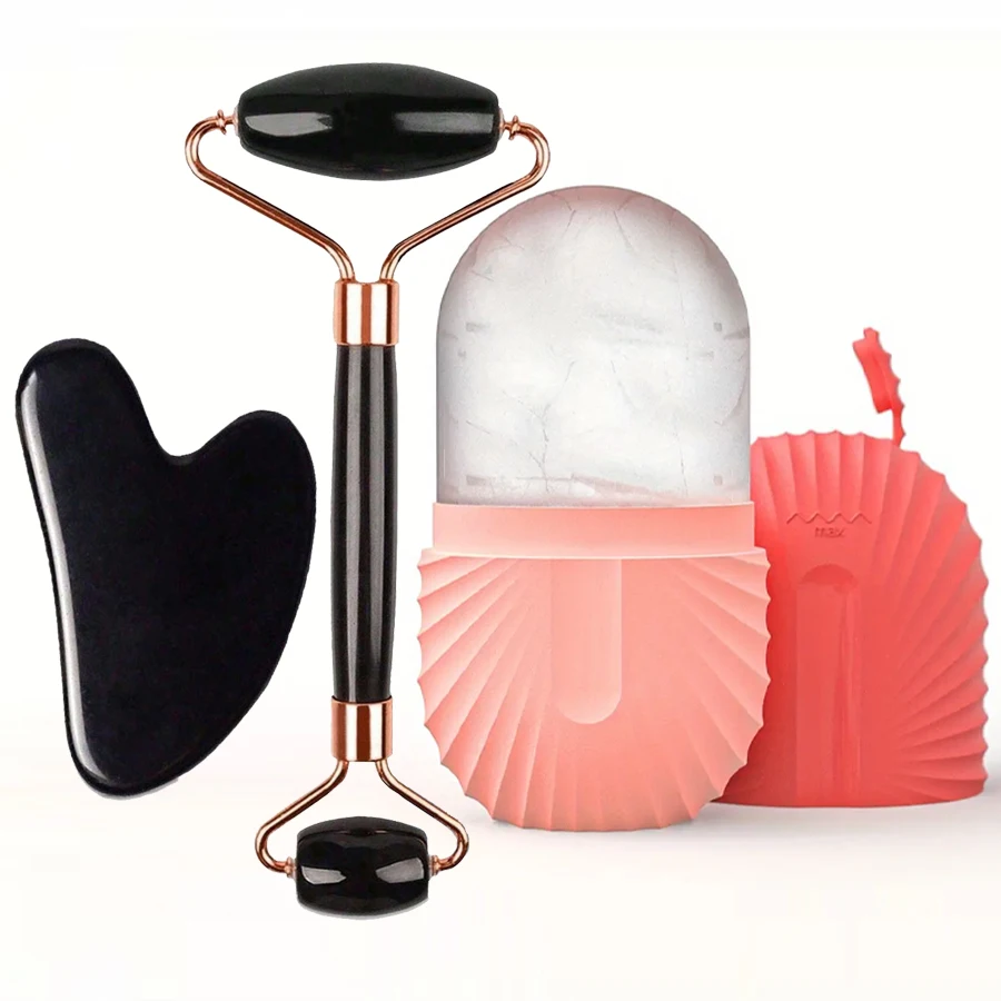 Revitalizing Facial Ice Roller for Puffiness Reduction & Skin Sculpting