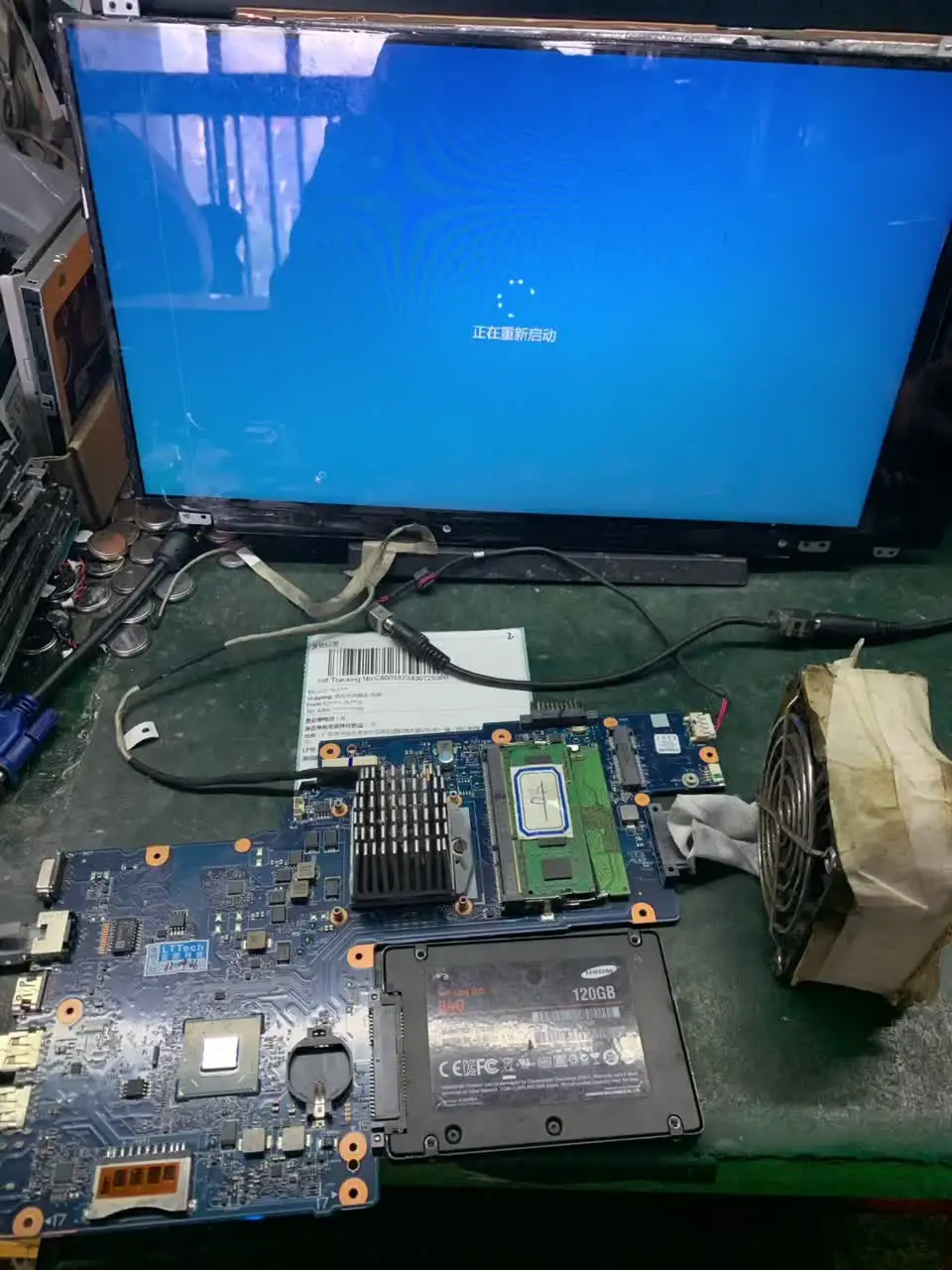 Scheda Madre Toshiba Satellite C55-A Con Intel N2820 - V000325170, Testata