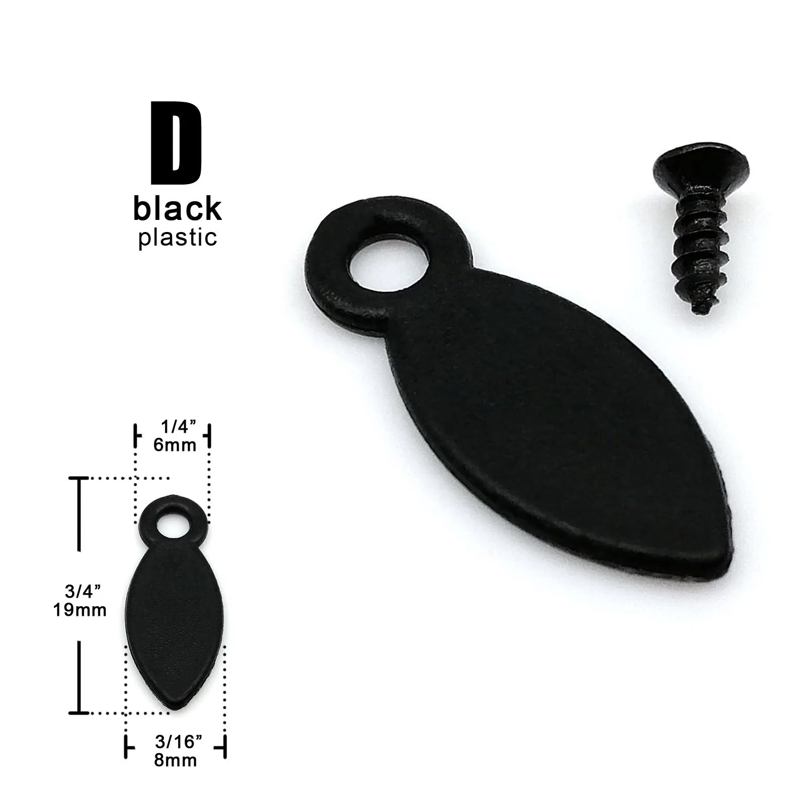 Black Golden Clear Transparent Metal Plastic Picture Photo Mirror Frame Backboard Turnbutton Turn Button Rotating Fixing 50pcs