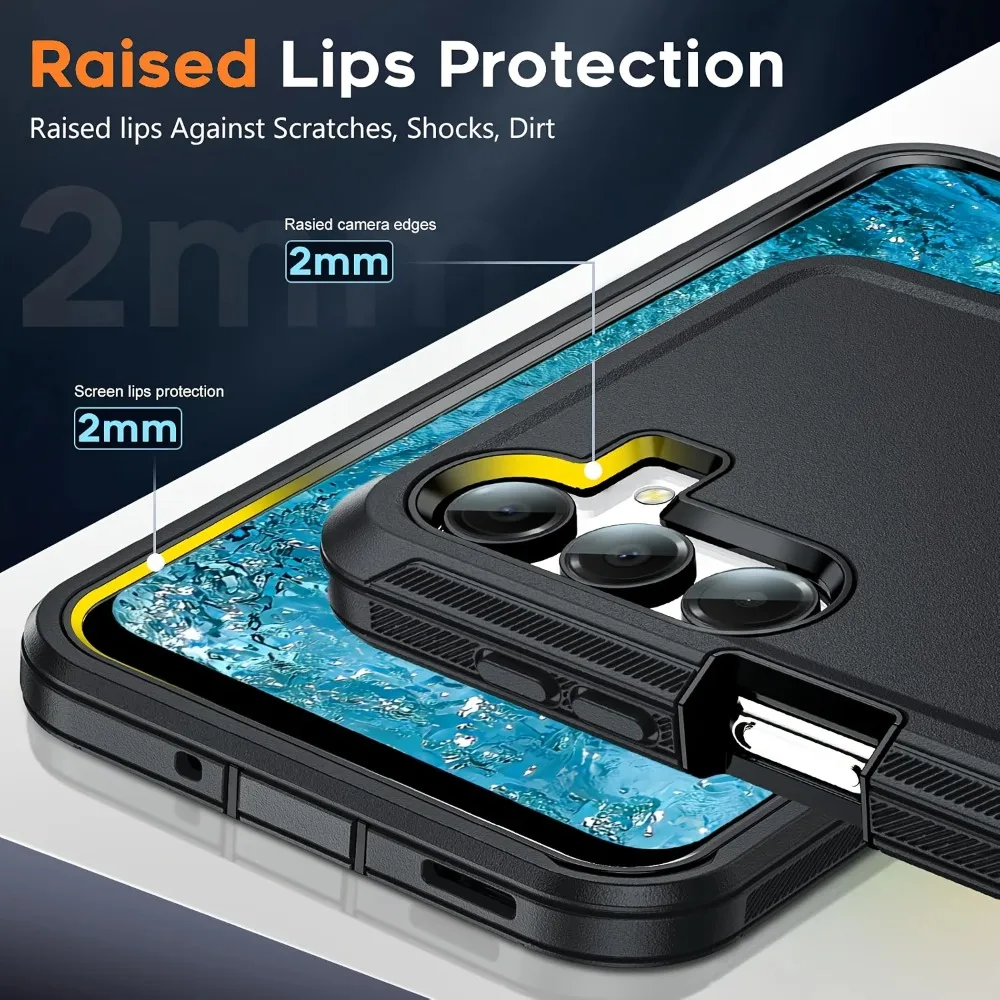 Ultimate Armor Heavy-Duty Defender Phone Case - Triple Protection Edition