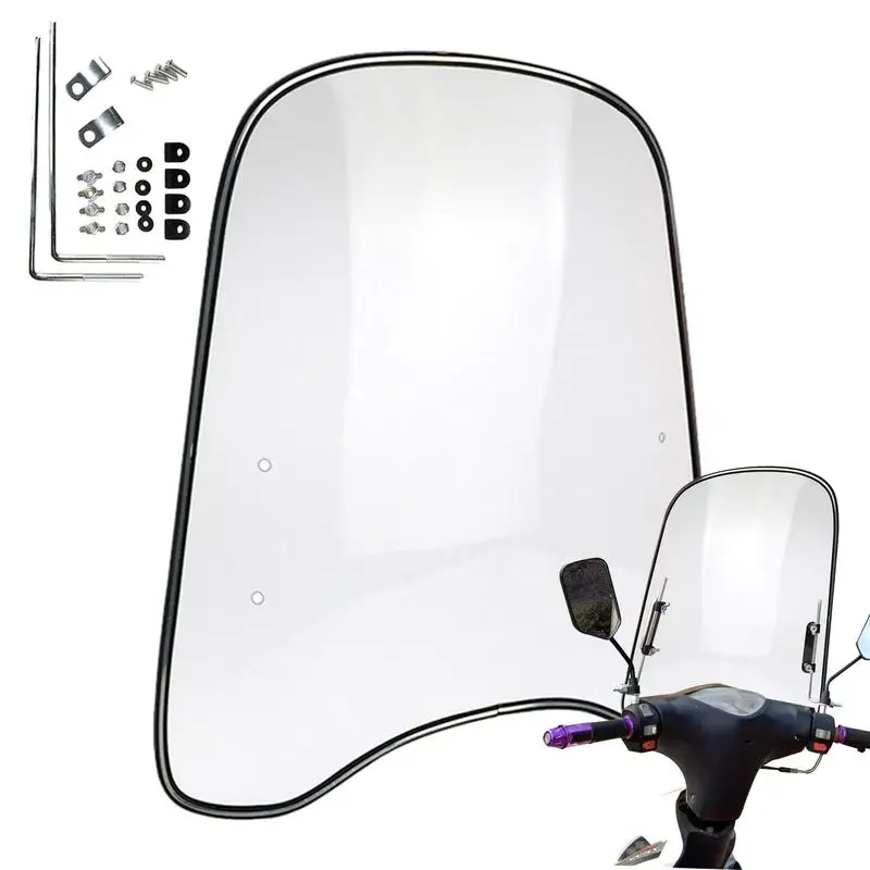 Universal Motocycle Windshield Extension Spoiler Windshield Widened Edging Wind Deflector For Motorcycle