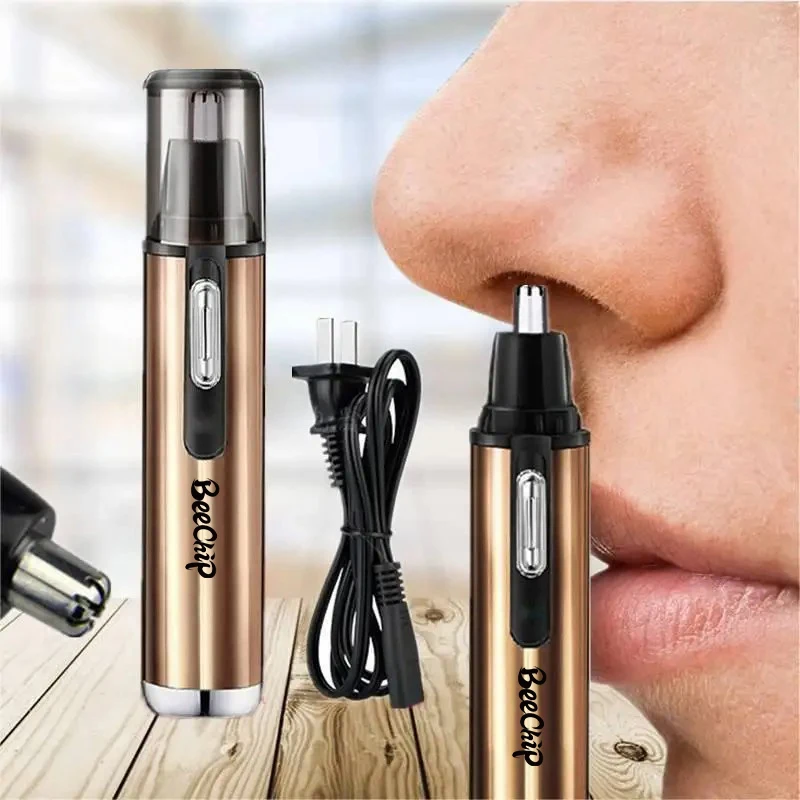Nose Hair Trimmer Nose Hair Shaver Ear And Nose Trimmer Painless Battery Electric Men Shaver