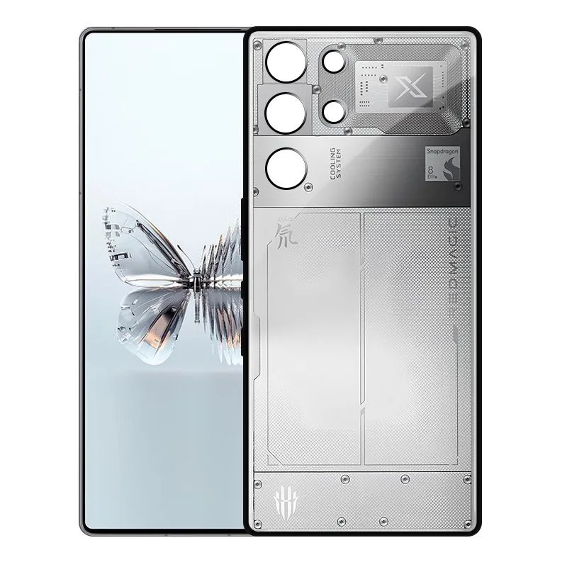 Premium Shockproof Tempered Glass Back Cover