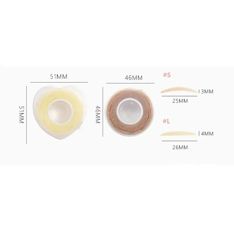 Double Fold Eyelid Tape 600Pcs Eye Lift Strips Double Eyelid Tape Eyelid Stripe Big Eyes Invisible Double Fold Sticker Makeup Tool