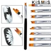 KISMIS 8Pcs Nail Art Petals Painting Pen Painting Drawing for Manicure Design Gel Brush Nail Art Brush Pen Stonego Nail Art Tool 3