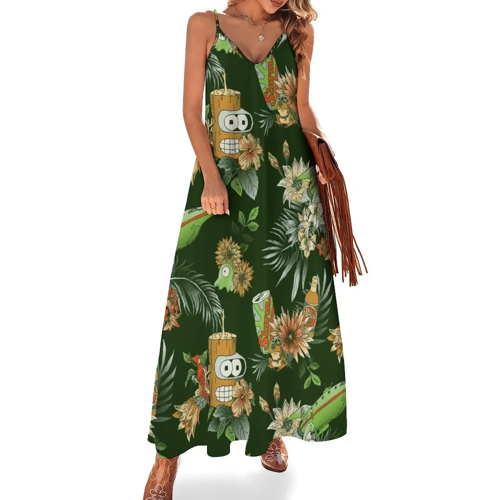 

The Year 3000 Sleeveless Dress Women's dresses elegant party dress for women 2024 Dress vintage