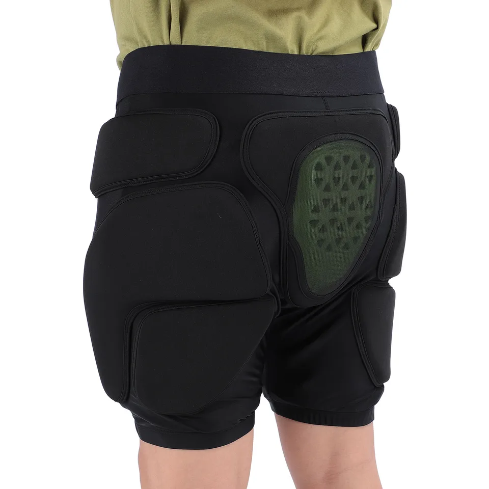 Beschermende Gewatteerde Shorts For Snowboard, Skate En Ski, 3D-bescherming For Heup, Billen En Stuitje (Color : A1, Size : XL