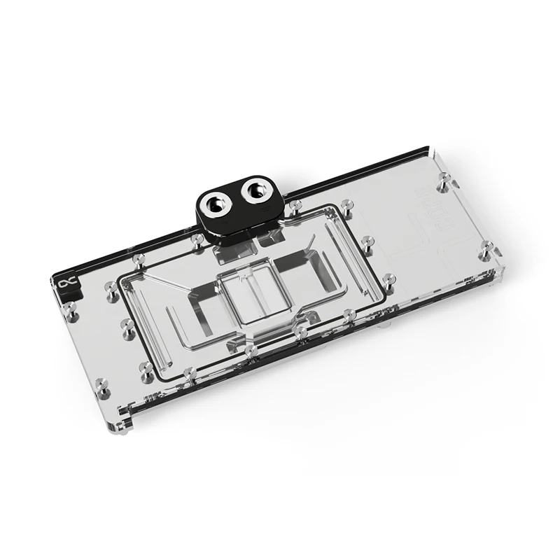 Blocco D'Acqua Serie Alphacool Core Serve Per Sapphire Nitro + Radeon Rx 7900 Xtx ,7900 Xt Vapor-X Card Cooler Con Piastra Posteriore