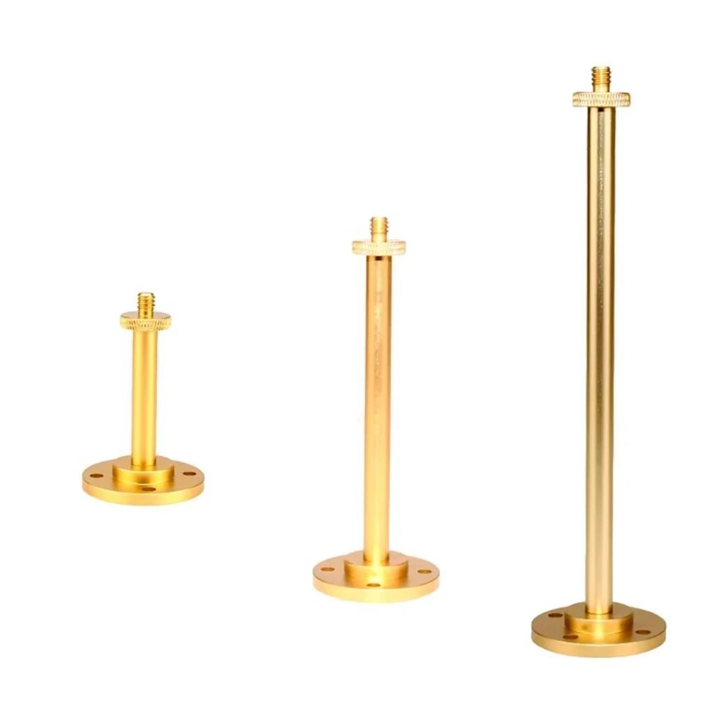 Camping Desktop Light Stand Stable Aluminum Alloy Outdoor Lantern Support Holder Lamp Pole Bracket DIY Kit D40mm D70mm Base Rod