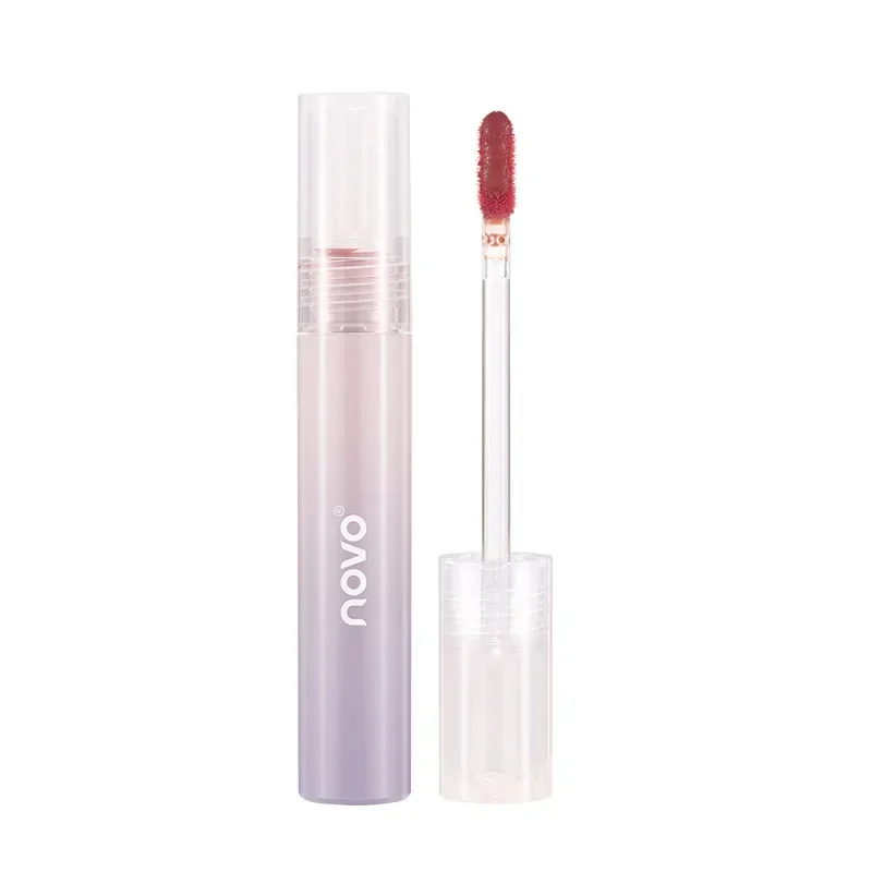 NOVO water-reflecting refractive lip glaze is waterproof not easy to fade non-stick cup low saturation whitening without makeup 5
