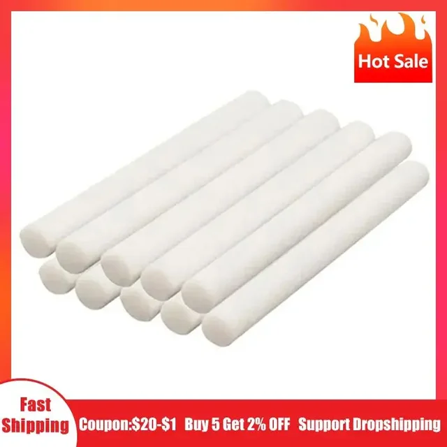 10Pcs/Pack Humidifier Filter Special Replacement Cotton Sponge Stick For USB Humidifier Aroma Diffuser Mist Maker Air Humidifier 1
