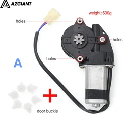 AZGIANT 12V/24V electric car Window lifter motor Power Windows Motor Regulator Left/ right 3 hole 7 gear/teeth torx