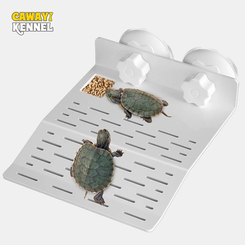 Turtle Platform Aquarium High Temperature Resistance Strong Suction Acrylic Board Tortoise Play Rest Floating Basking Terrace